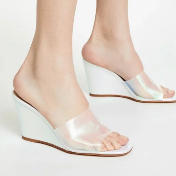Maryam Nassir Zadeh Paradise Wedges - Size 37.5 - Picture 1 of 5